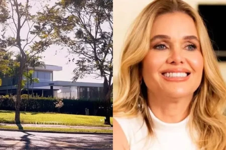 Poderosas do Cerrado: Veja fotos da mansão de Andréa Mota, viúva de Leandro, em Goiânia Local impressiona com tamanduá-lustre