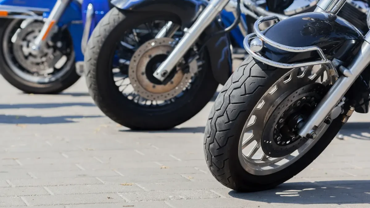 Imagem do pneu de motos