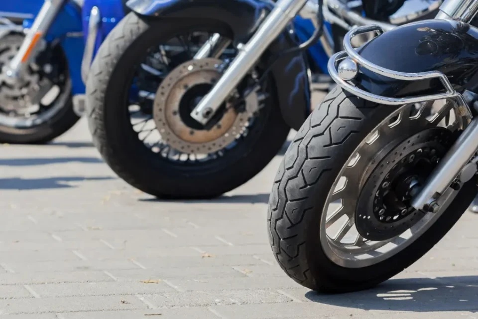 Imagem do pneu de motos