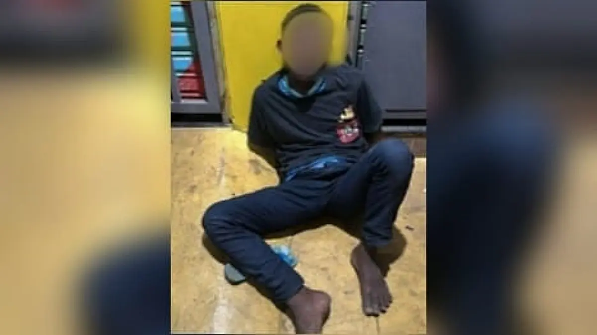 Imagem do home preso