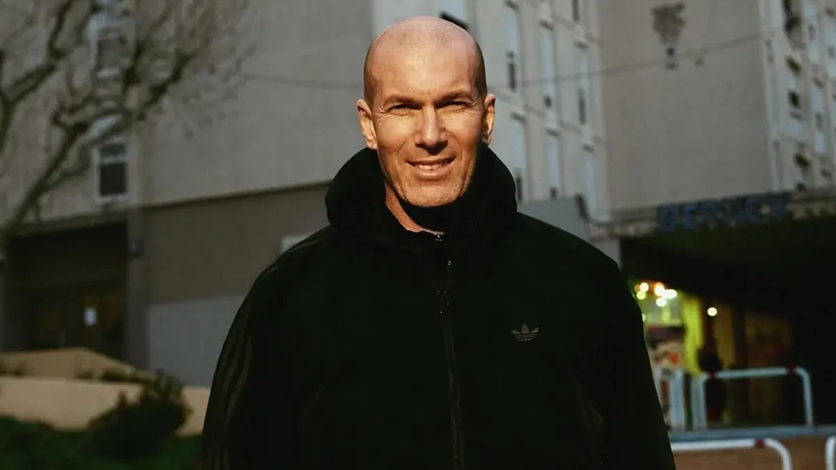 Zidane esteve por último como treinador do Real Madrid