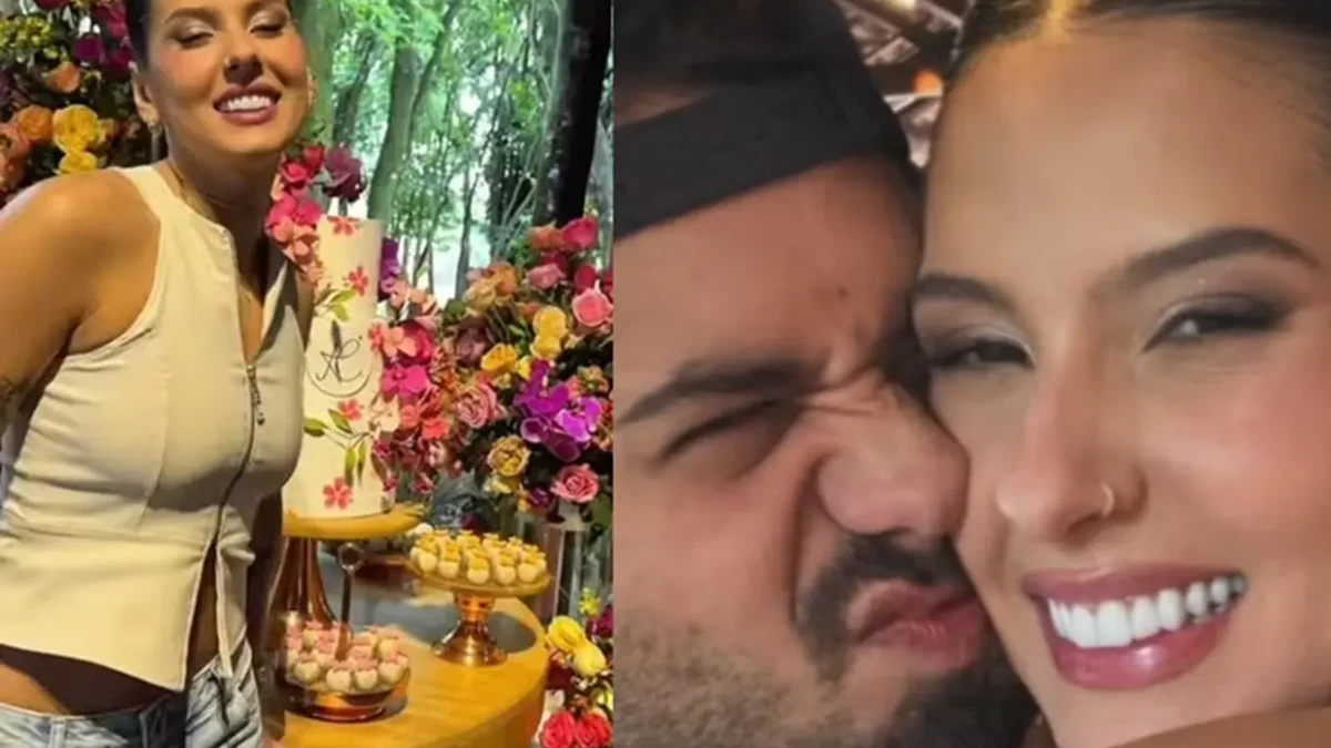 Teve até surpresa do sertanejo Zé Felipe, filho de Leonardo Ana Castela mostra detalhes de sua festa de aniversário; veja fotos