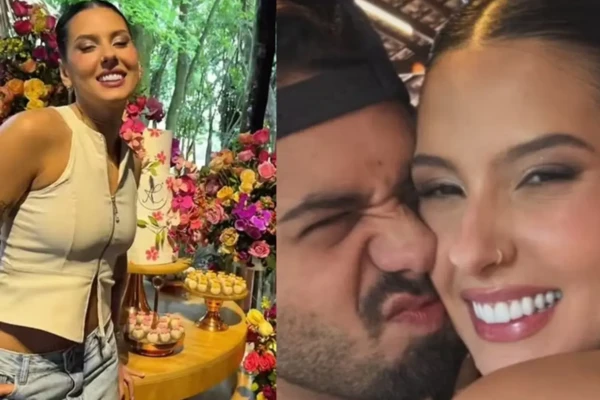 Teve até surpresa do sertanejo Zé Felipe, filho de Leonardo Ana Castela mostra detalhes de sua festa de aniversário; veja fotos