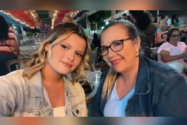 Bianca e sua mãe Dilma (Foto cedida ao Mais Goiás)