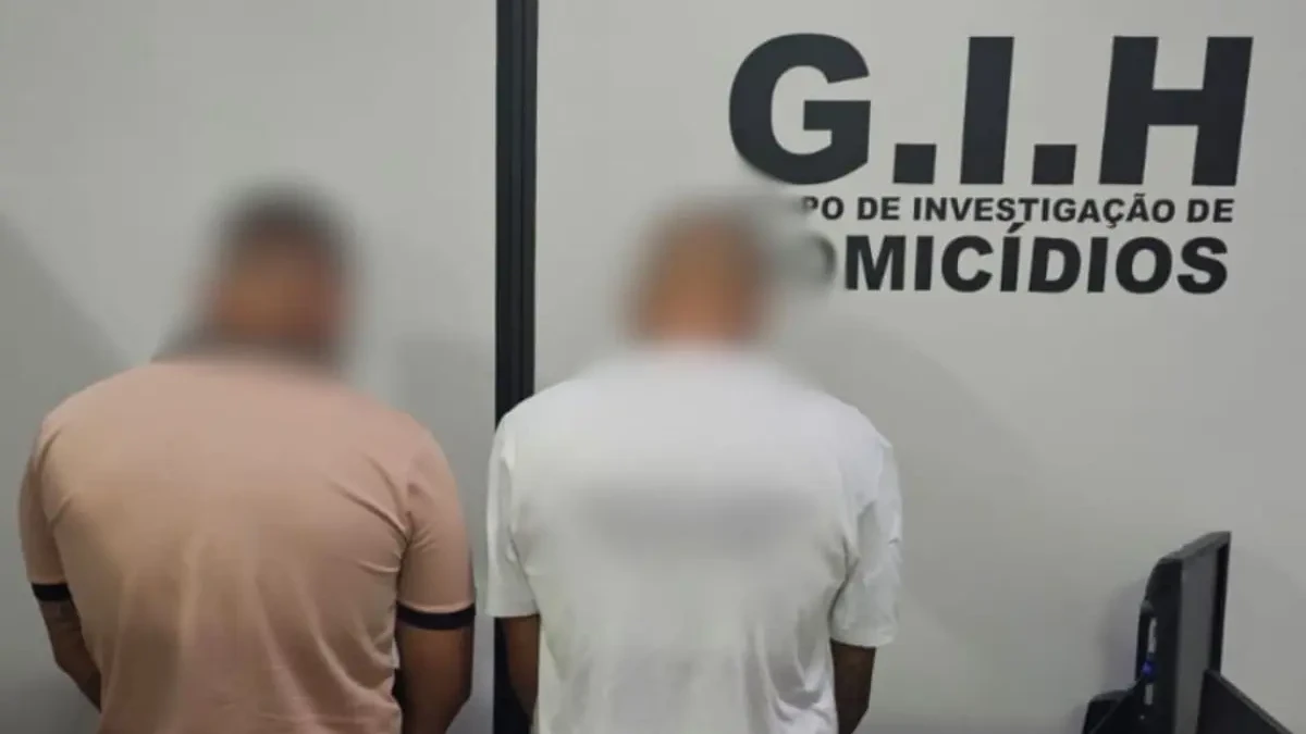 Imagem dos suspeitos presos