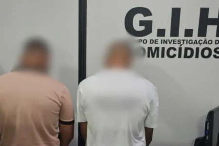 Imagem dos suspeitos presos