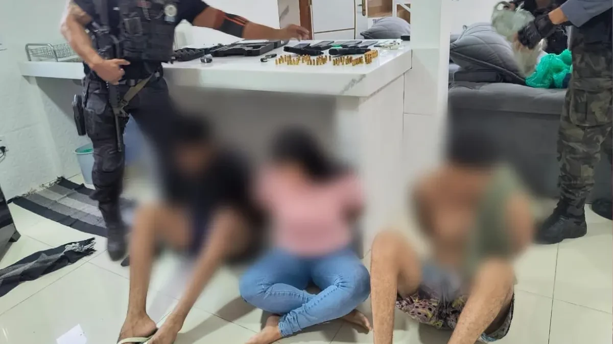 Suspeitos de integrar o CV presos hoje são responsáveis por três homicídios, diz delegado (Foto: Divulgação)