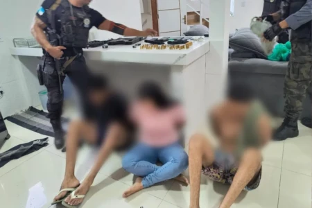 Suspeitos de integrar o CV presos hoje são responsáveis por três homicídios, diz delegado (Foto: Divulgação)