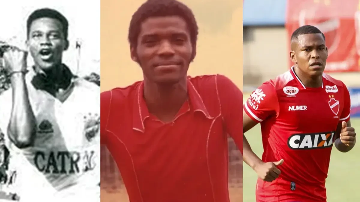 Bé, Guilherme e Alan Mineiro, ídolos do Vila Nova