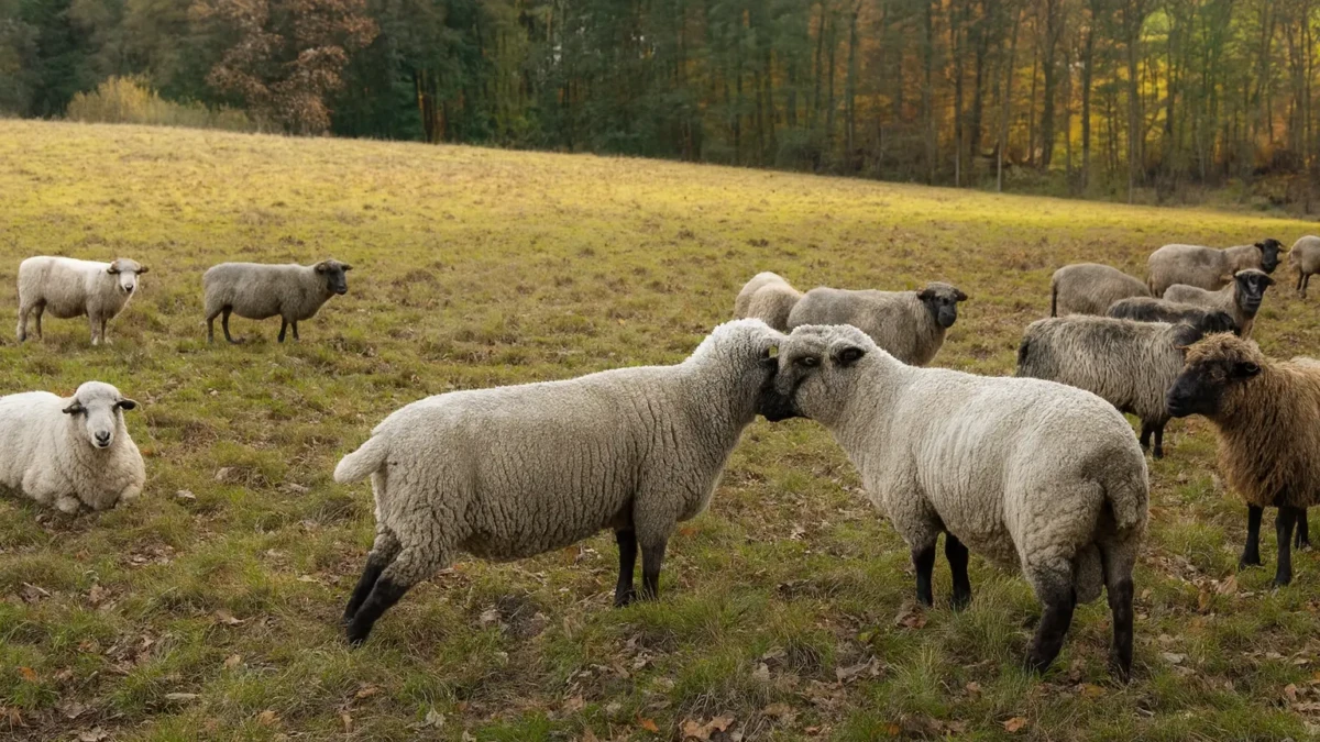 Carneiros gays são salvos do abate por projeto de estilista de coleção de tricô Animais se transformam em fornecedores de lã