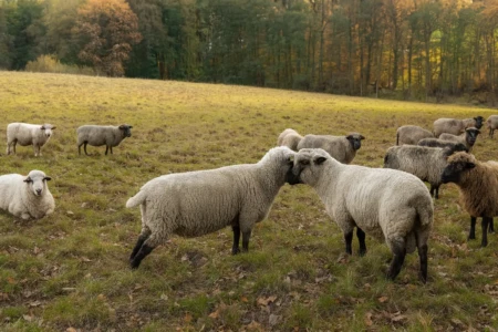 Carneiros gays são salvos do abate por projeto de estilista de coleção de tricô Animais se transformam em fornecedores de lã