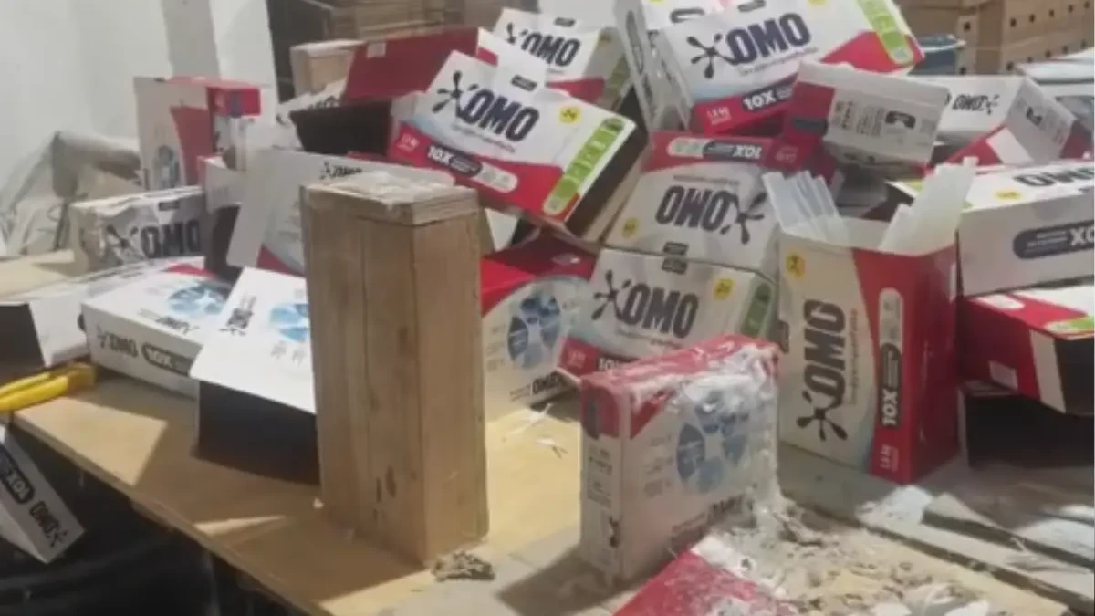 Comando Vermelho fabricava sabão em pó para lavar dinheiro do tráfico (Foto: Reprodução)