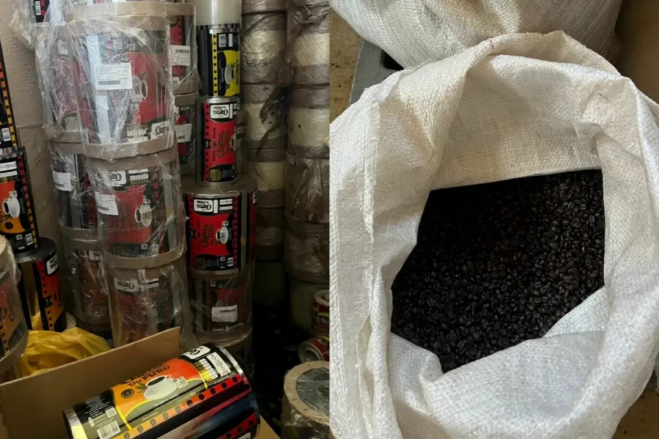 Imagem das apreensões