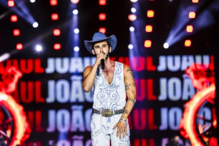 Show de Maiara e Maraisa no Caldas Country vira cenário para gravação de novela da Globo