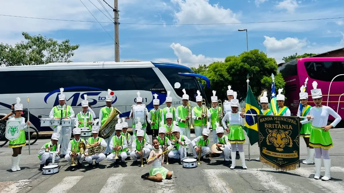 Dois municípios goianos conquistam pódio em campeonato nacional de fanfarras