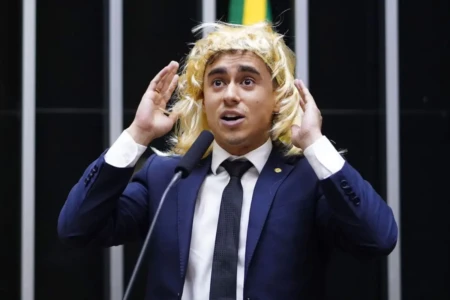 Nikolas terá que pagar R$ 40 mil a mulher trans em R$ 40 por chamá-la de 'homem' (Foto: Agência Câmara)