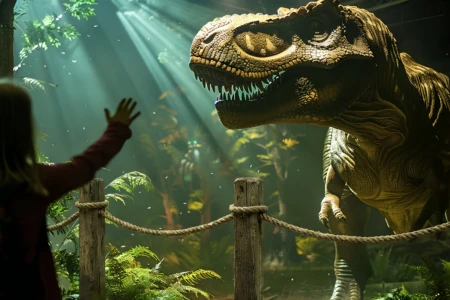 Goiânia recebe instalação imersiva sobre dinossauros nas férias