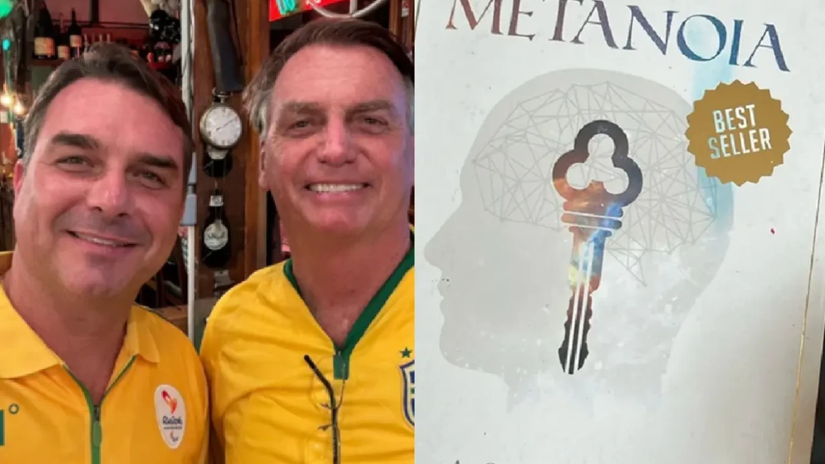 Obra do bispo JB Carvalho prega que a pessoa deve ‘salvar a si mesmo’ Metanoia: sobre o que é o livro que Flávio levou para Bolsonaro na PF?