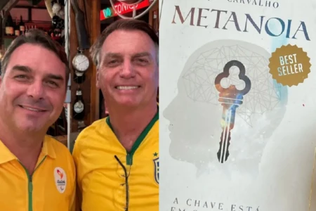Obra do bispo JB Carvalho prega que a pessoa deve ‘salvar a si mesmo’ Metanoia: sobre o que é o livro que Flávio levou para Bolsonaro na PF?