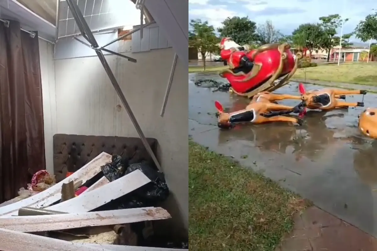 Imagem após a chuva