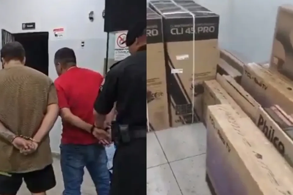 Homem é preso após 15 anos de furto e afirma à Rotam que voltará ao crime após soltura (Foto: PMGO)