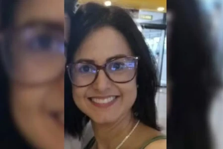 Imagem mostra foto de biomédica que está desaparecida