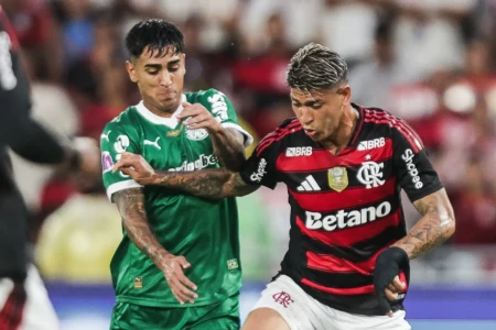 Partida entre Flamengo e Palmeiras