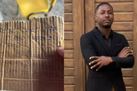 Zelador angolano pede demissão de colégio em Anápolis após bilhete racista: 'Nojo da sua raça'
