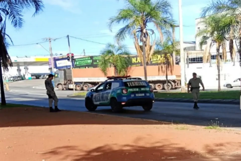 Imagem feita pela vítima