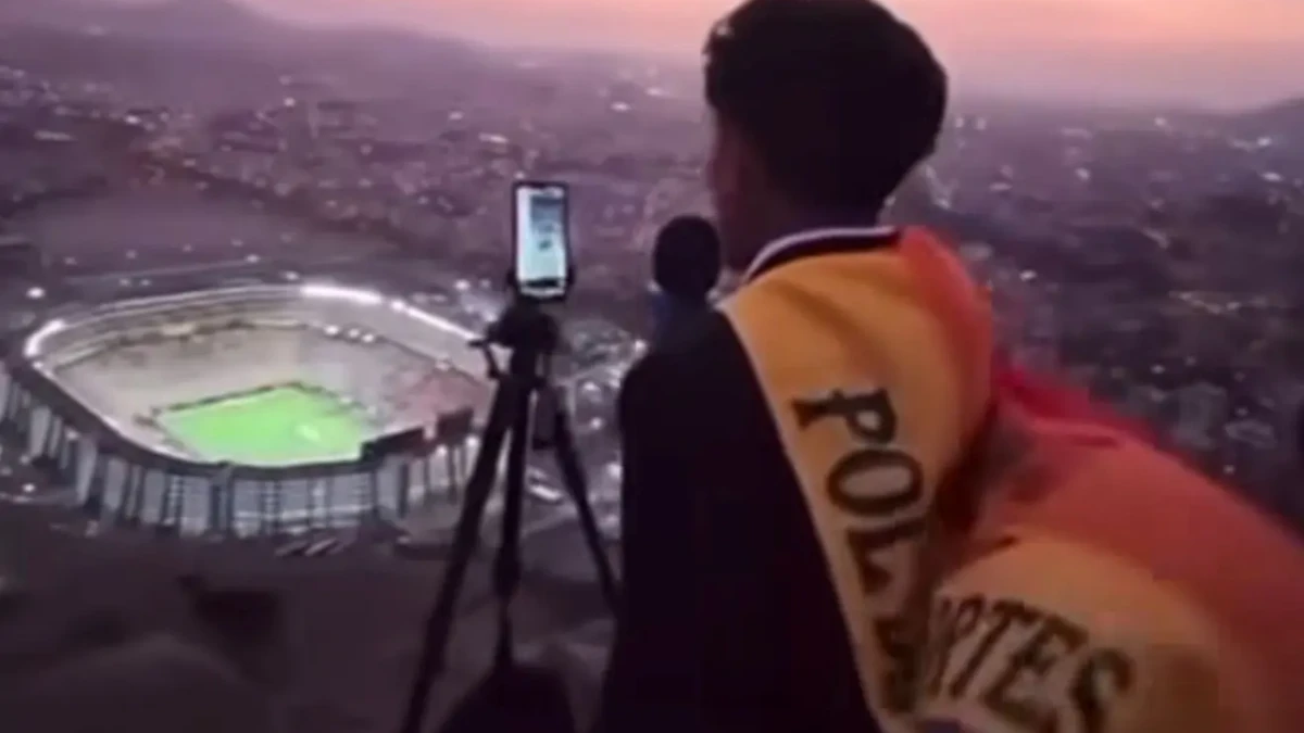 Jovem peruano narra final da Libertadores d euma montanha