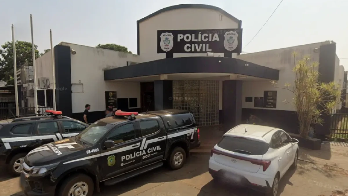 Imagem mostra delegacia de polícia regional