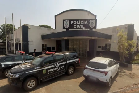 Imagem mostra delegacia de polícia regional