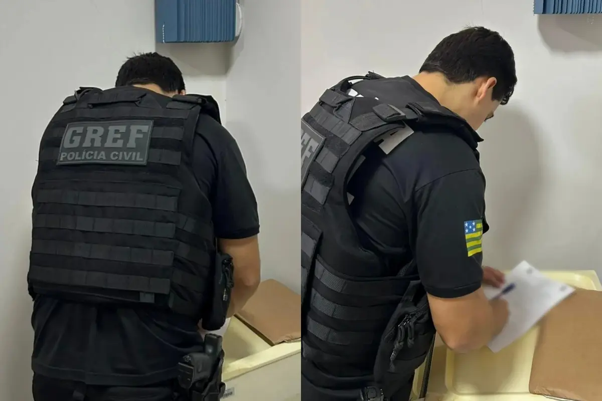 Imagem durante a ação