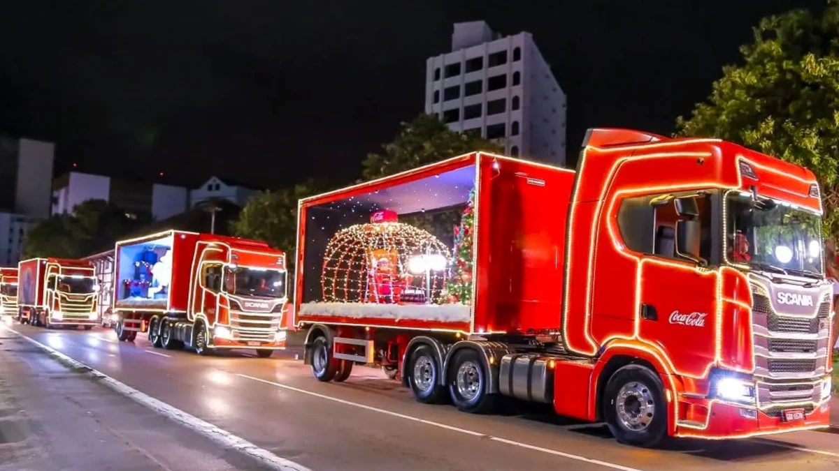 Caravana de Natal da Coca-Cola retorna a Goiânia nesta quinta (4)
