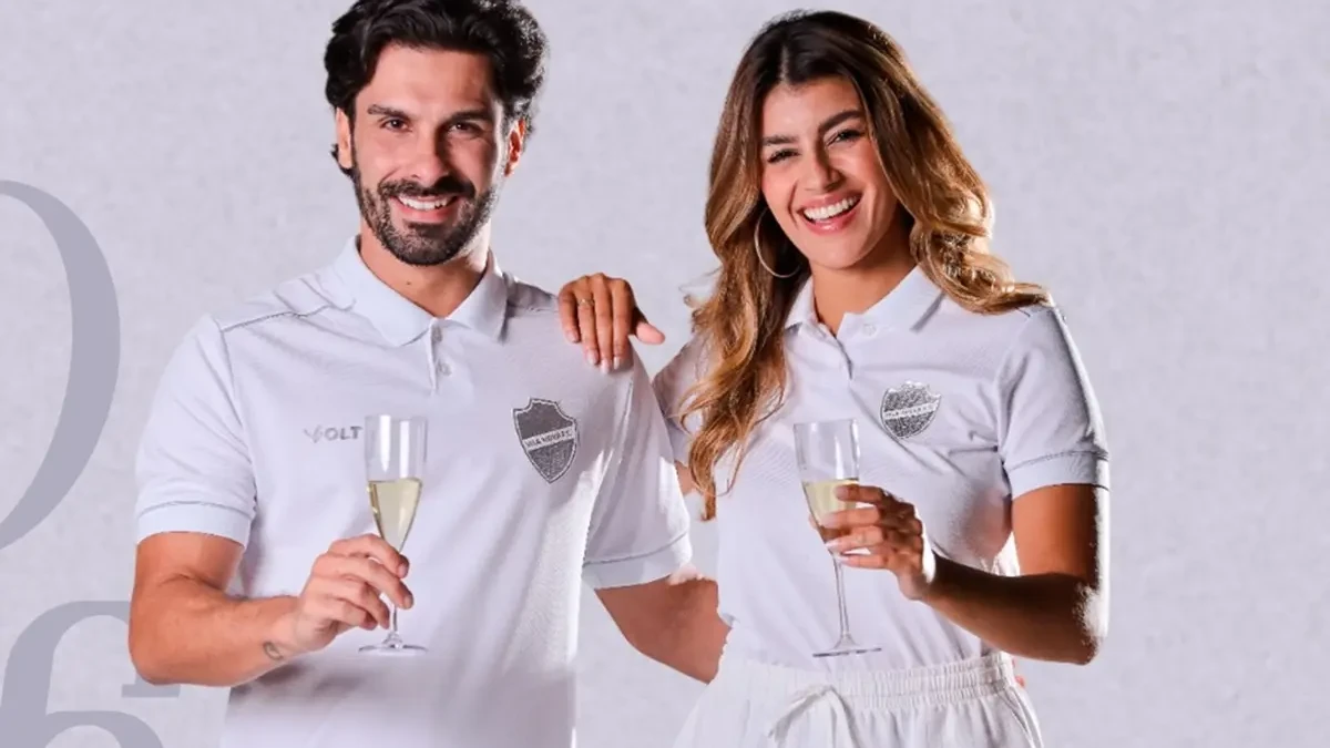 Novo uniforme da virada do Vila Nova