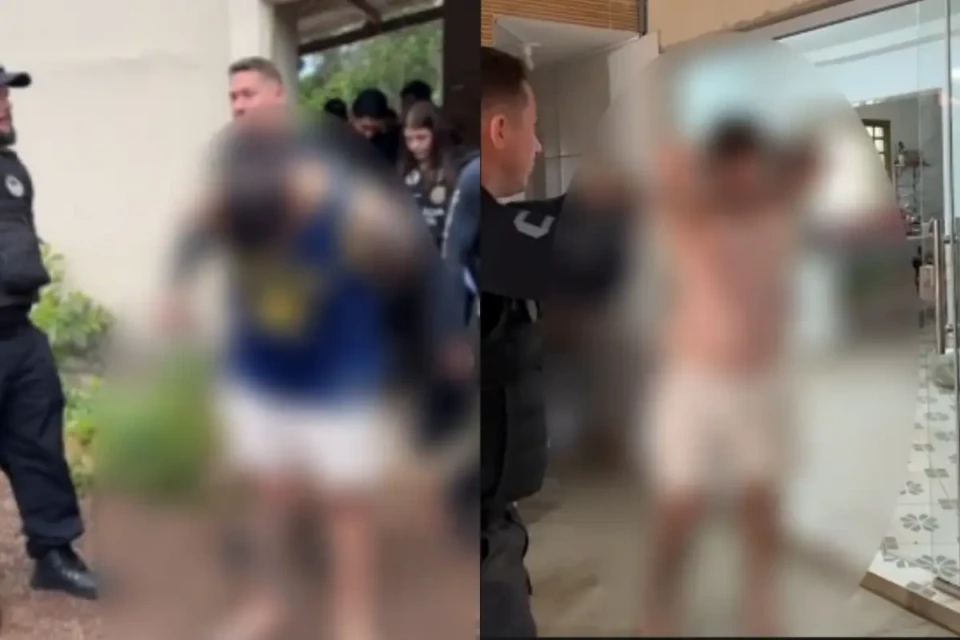 Imagem dos presos