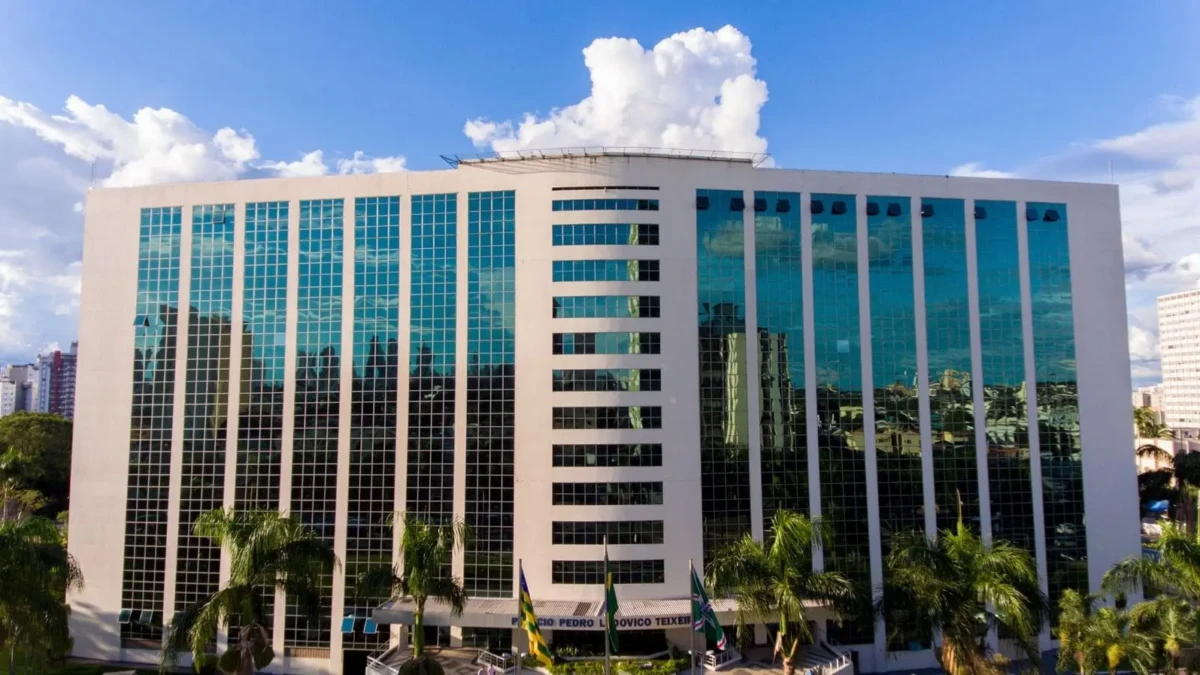 Fachada do Palácio Pedro Ludovico Teixeira, sede do Poder Executivo goiano