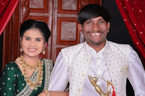 Homem considerado o mais bonito da Índia se casa com a prima Casório de Suraj Chavan oficializa e Sanjana foi uma cerimônia tradicional hindu