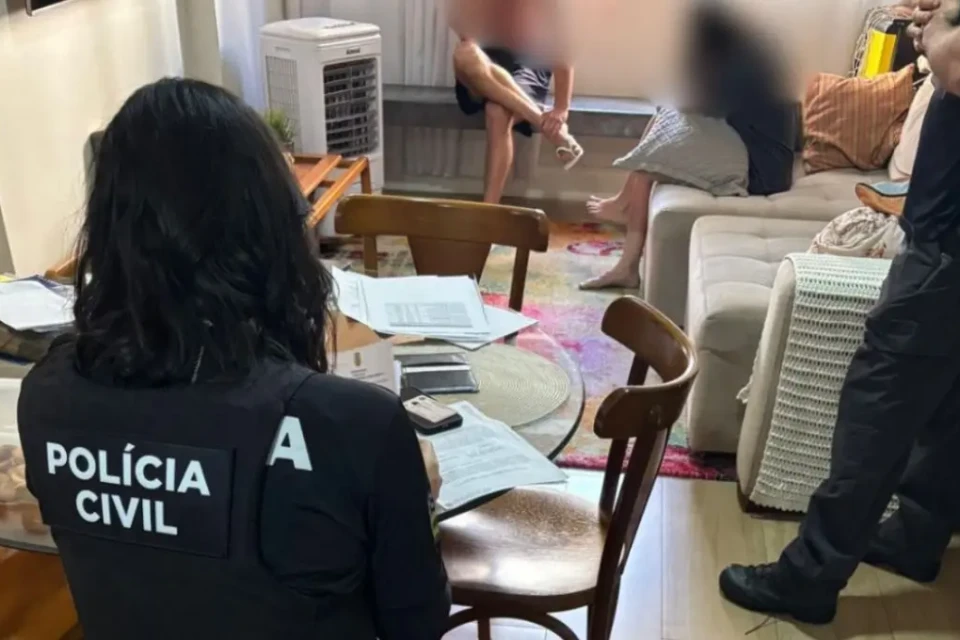 Imagem tirada durante a Operação Cristal Quebrado