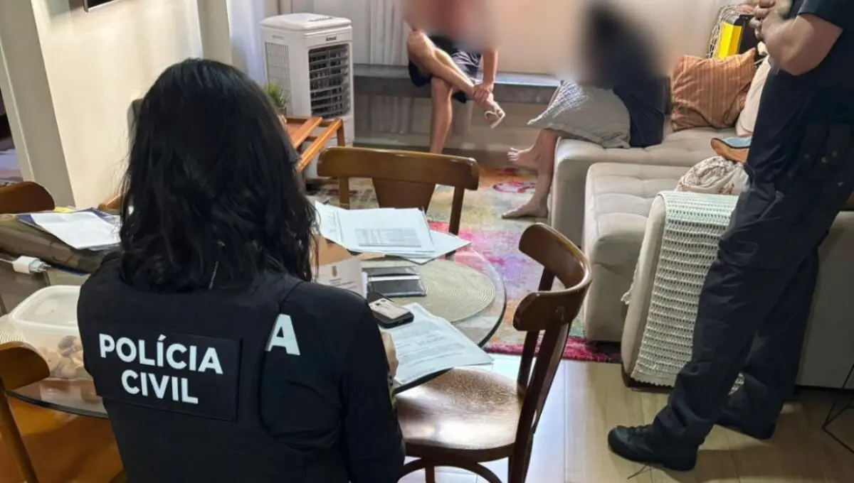 Imagem tirada durante a Operação Cristal Quebrado