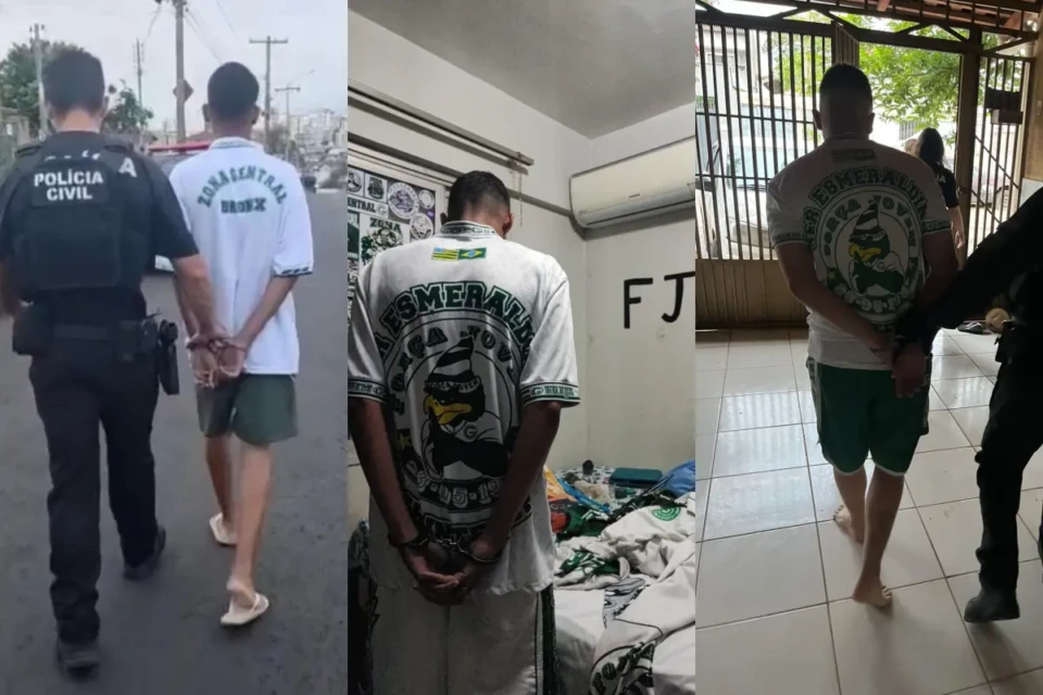 Imagem dos presos