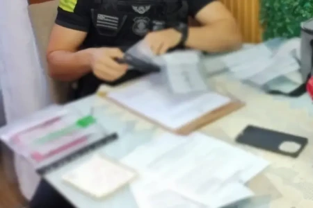 Imagem tirada durante a operação