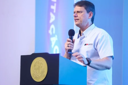 Tarcísio critica ‘falta de vontade’ do governo Lula na segurança pública (Foto: Governo de SP)
