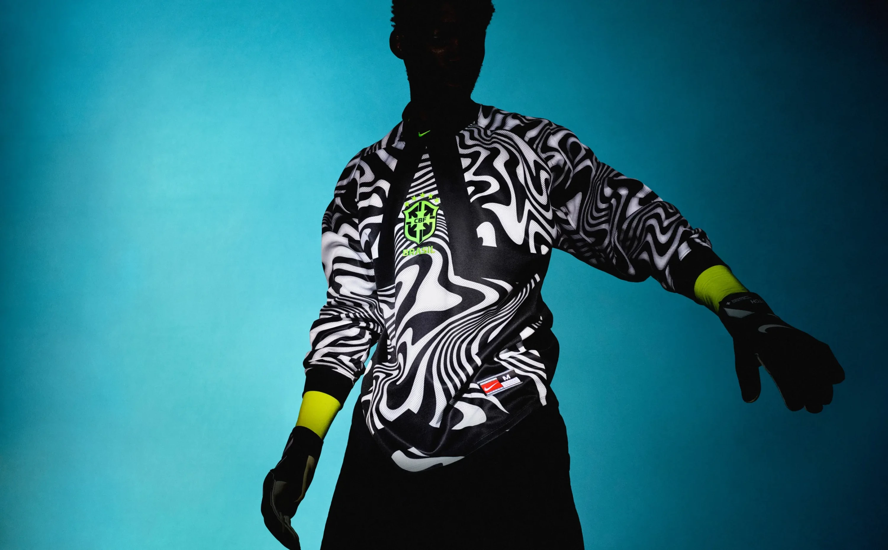 Nike apresenta camisa de goleiro da Seleção Brasileira para a Copa