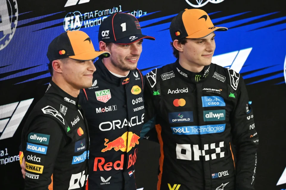 Verstappen, Lando Norris e Oscar Piastri disputam o título da Fórmula 1