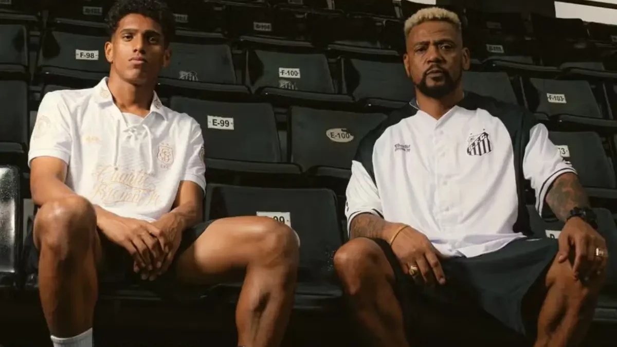 Nova coleção de roupas do Santos