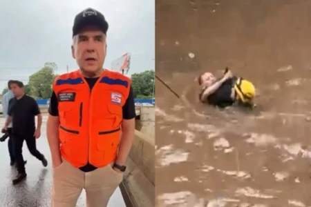 Marginal Botafogo deve passar por obras após forte chuva em Goiânia, diz prefeito construção de piscinões para amortecer o volume das águas