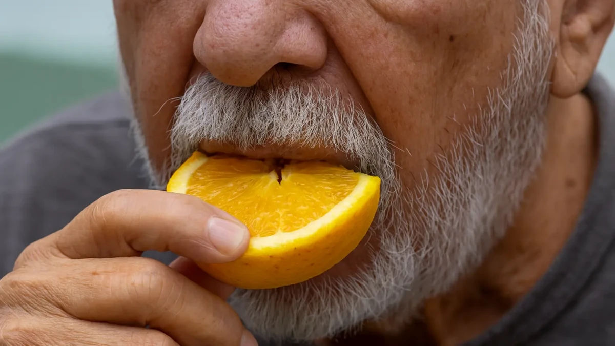 Idoso morre após se engasgar com laranja em Goiás Esposa tentou socorrê-lo, mas não conseguiu reverter o quadro