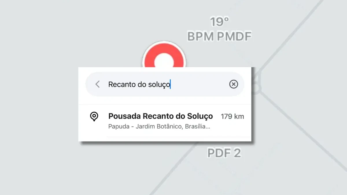 Usuário do Waze inclui marcação 'Recanto do Soluço' no Complexo da Papuda (Foto: Reprodução)