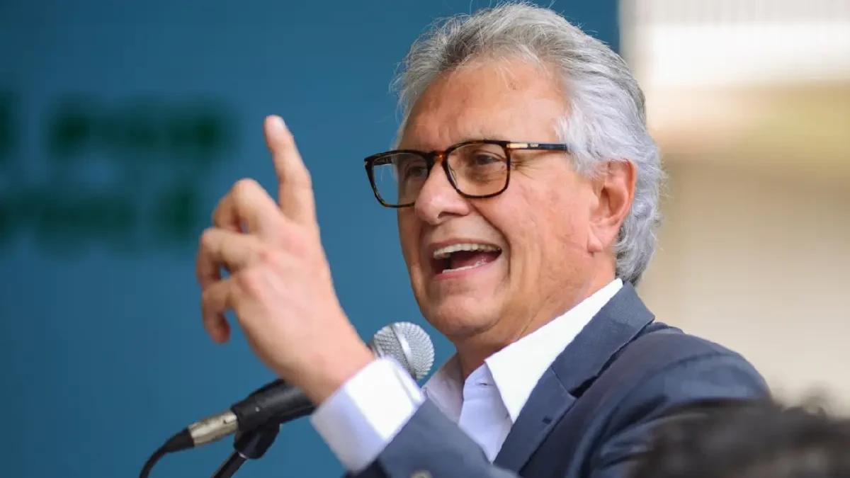 Imagem do governador Ronaldo Caiado